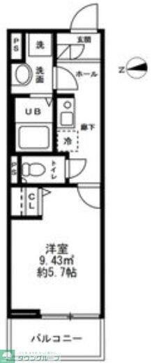 グリーンカーサさがみ野の物件間取画像