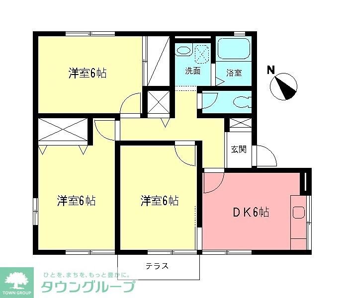 アトリオAの物件間取画像
