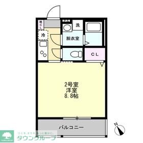ベイルーム05の物件間取画像