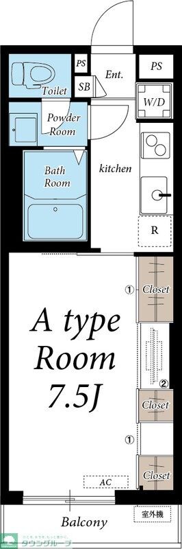 リブリ・厚木南の物件間取画像