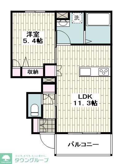 (仮称)桜ケ丘3丁目メゾンの物件間取画像