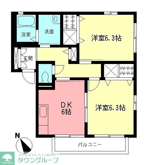 ミルフォードの物件間取画像