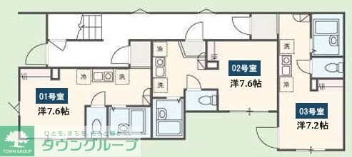 MELDIA海老名の物件間取画像