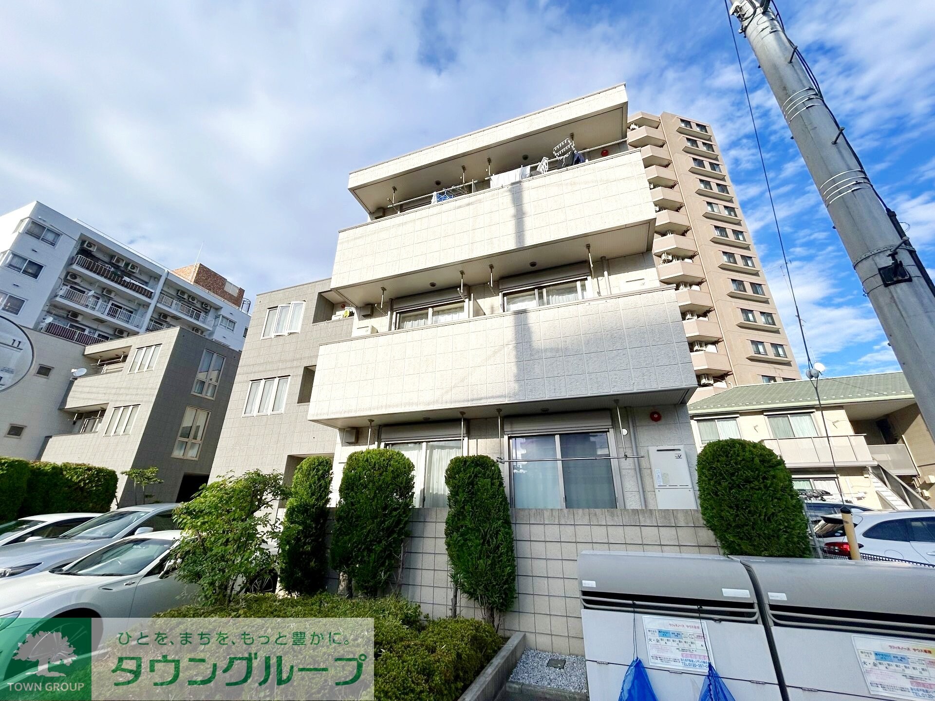 ラフィネサウスの物件外観写真