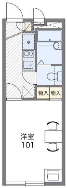 レオパレスコンフォートハウスの物件間取画像
