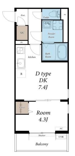 リブリ・鹿島の物件間取画像