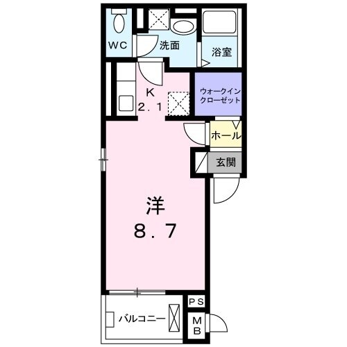 カームシティYASUDA Vの物件内観写真