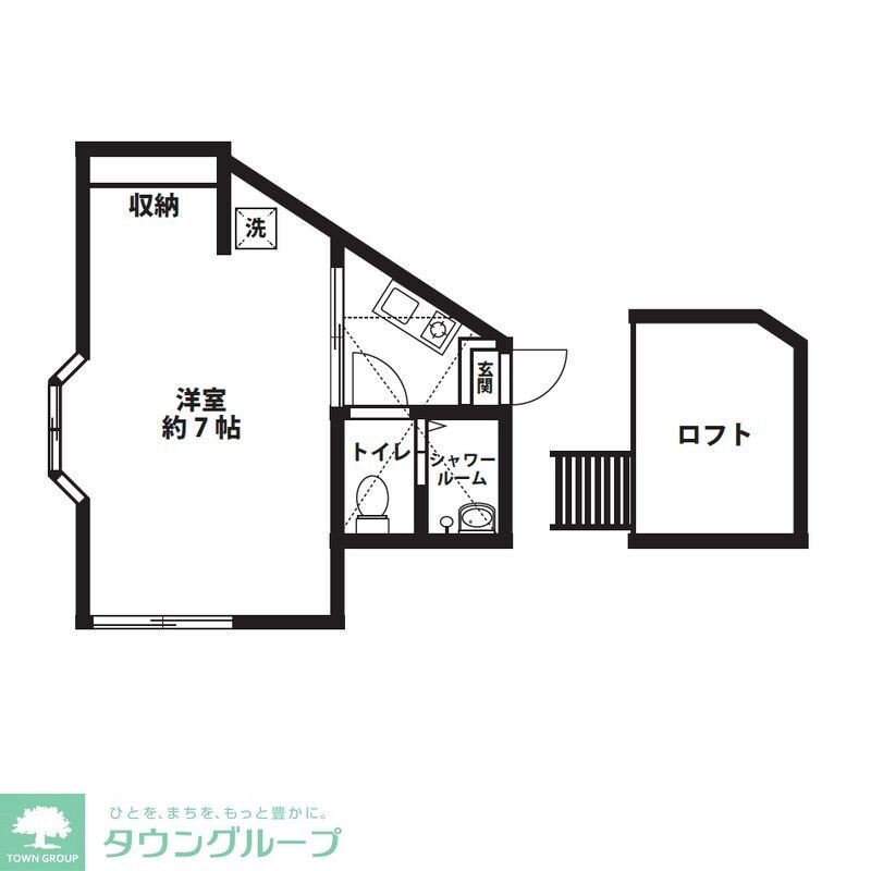 オレンジステアーズの物件間取画像