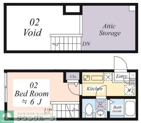 l'ete eleganceIIの物件間取画像