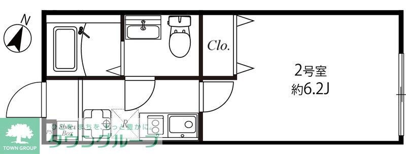 NIKEモダン海老名の物件間取画像
