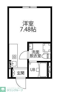 ルミエール大和24の物件間取画像