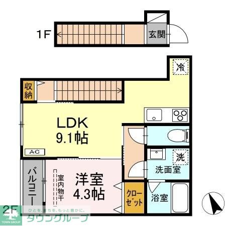 ブルームマーレの物件間取画像