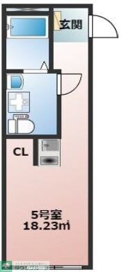 グランドール渋谷の物件間取画像