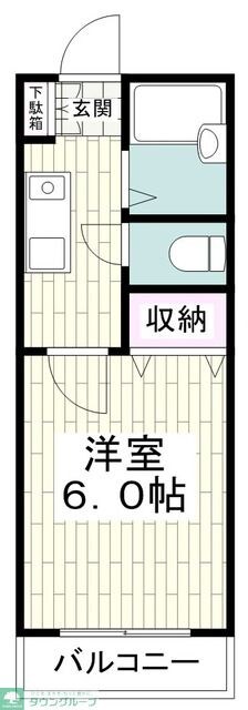 シェトワ瀬谷の物件間取画像