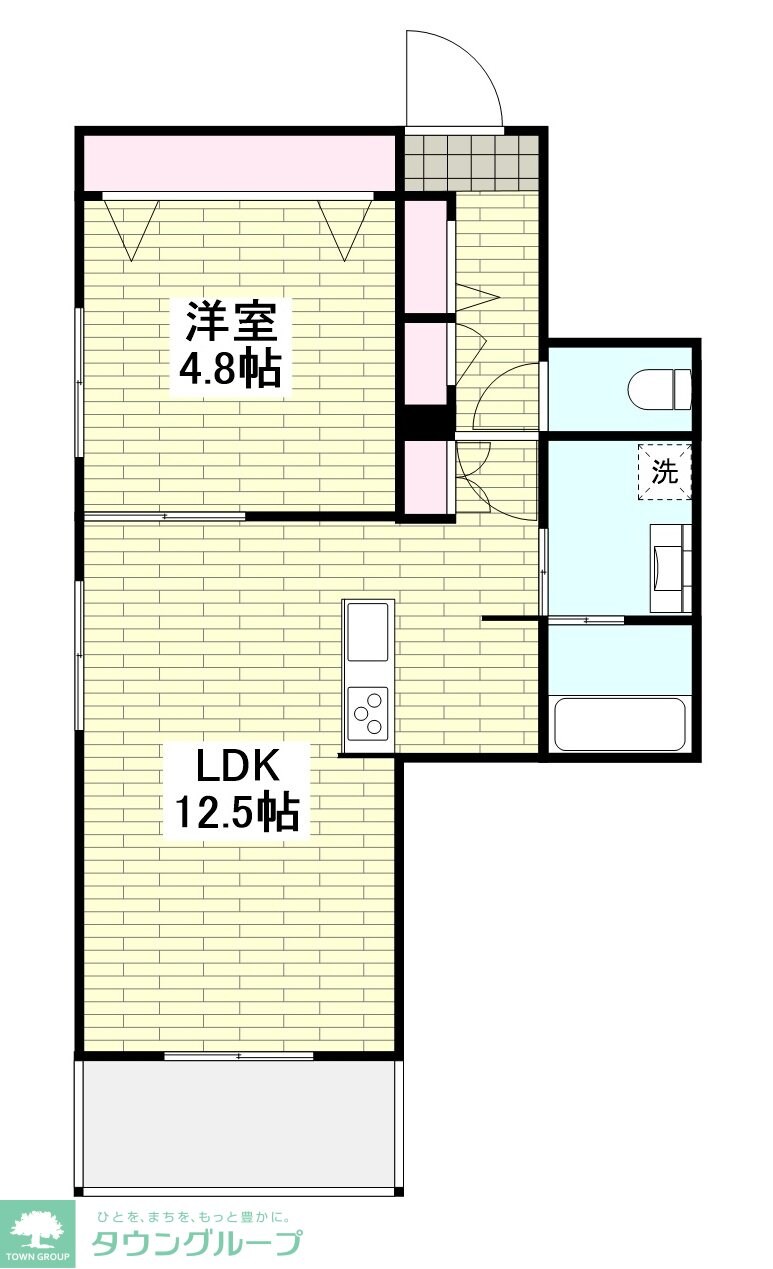 AI・グランディール中央林間の物件間取画像