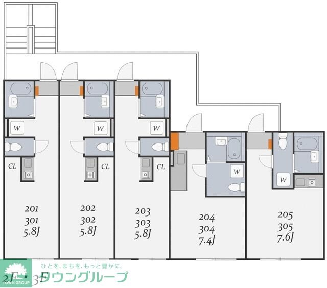 コート大和の物件間取画像