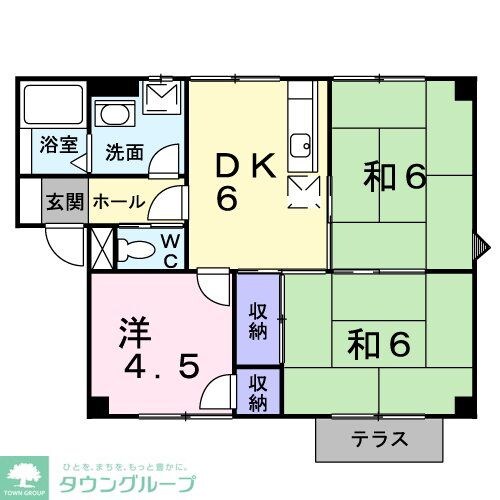 フォンテーヌシャトレIの物件間取画像