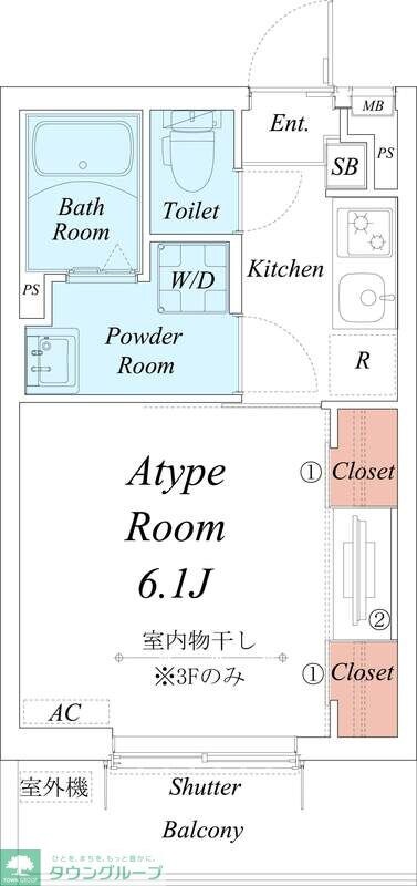 リブリ・中央林間の物件間取画像