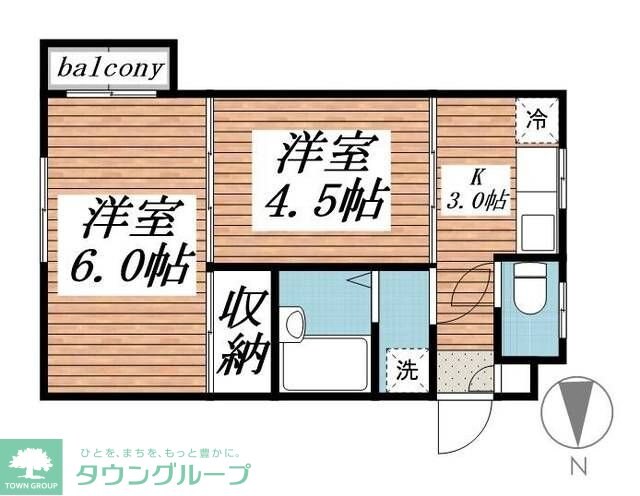 ジュネパレス大和第03の物件間取画像