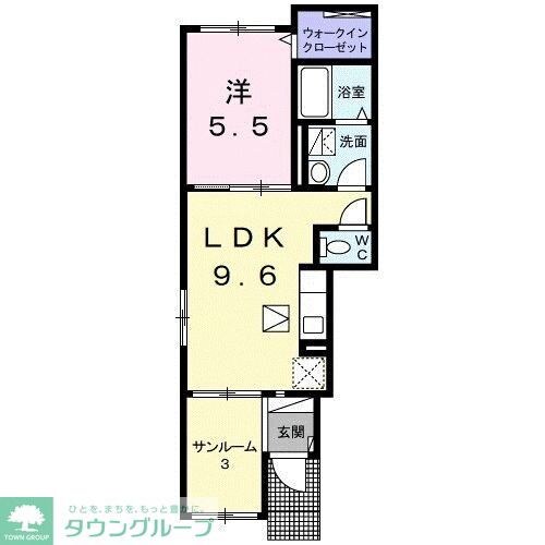ガーデンフォレストの物件間取画像