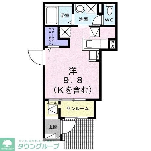 FIT 7CASTLEの物件間取画像