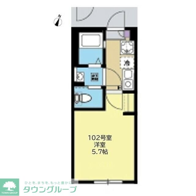 C.B.Grey.東林間の物件間取画像