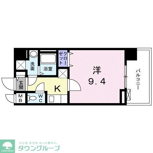 グラン フィルの物件間取画像