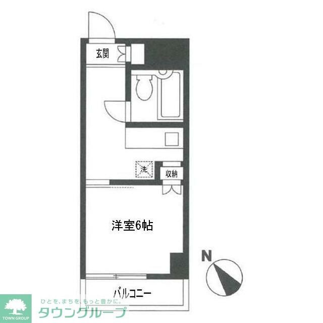 スカイパレス町田(スカイパレスマチダ)の物件間取画像