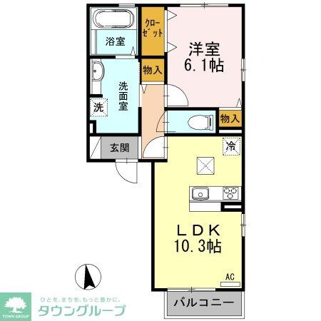 第5コスモスヴィラの物件間取画像