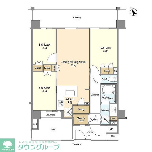 サムティレジデンス藤が丘の物件間取画像