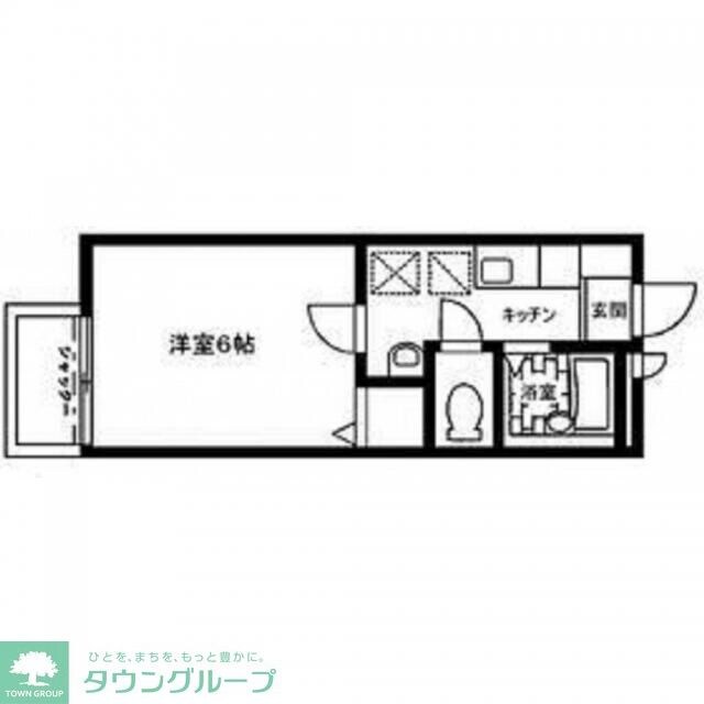 アークフラットの物件間取画像