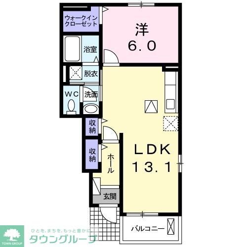 ソワーニュトロワの物件間取画像