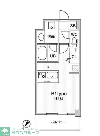 JMFResidence町田の物件間取画像