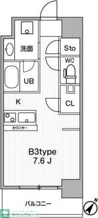 JMFResidence町田の物件間取画像