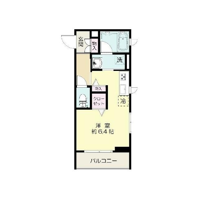 北口ハイツの物件間取画像