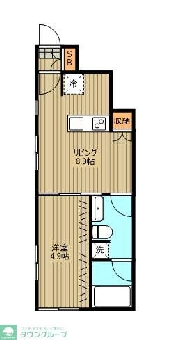KINUTA HILLSの物件間取画像