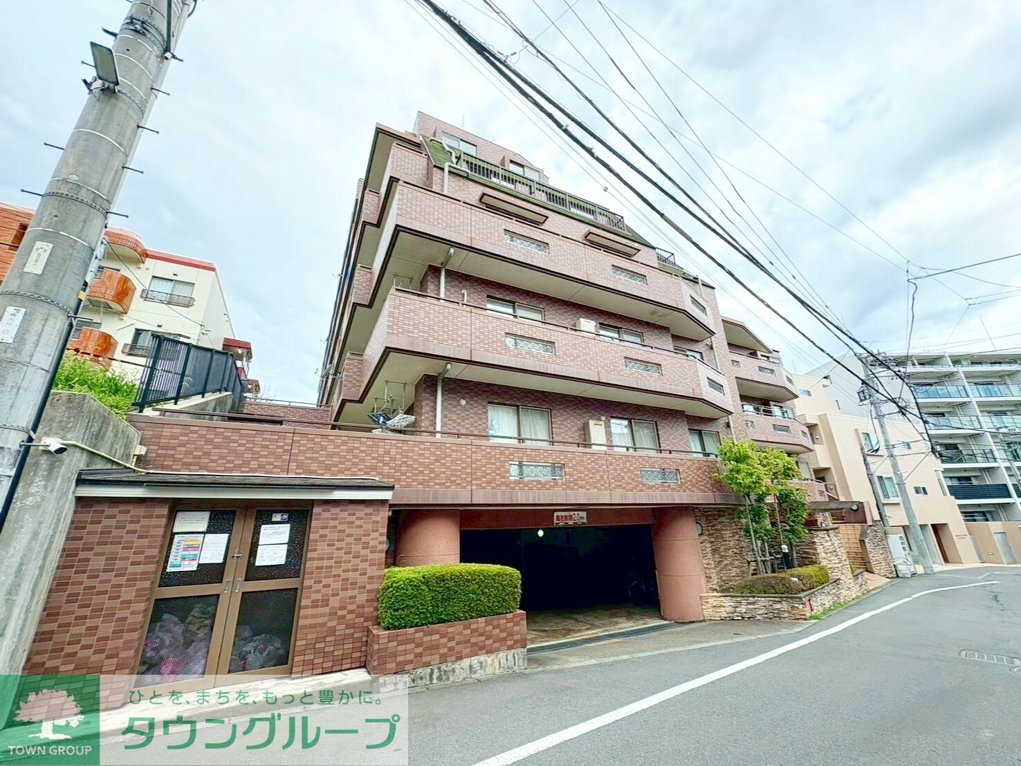 ドメス向ヶ丘遊園ジャルディーノの物件外観写真