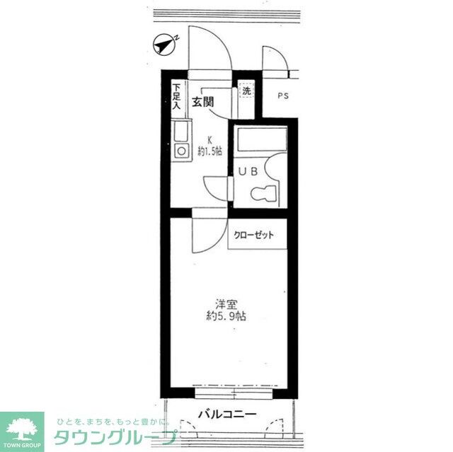 アーバン・ドヌールの物件間取画像