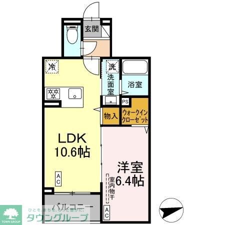 セレスティア祖師谷の物件間取画像