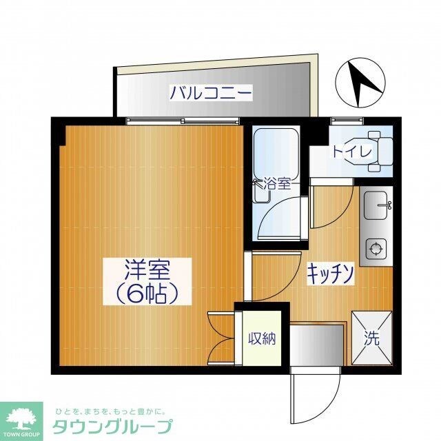 ジュネスpartVの物件間取画像