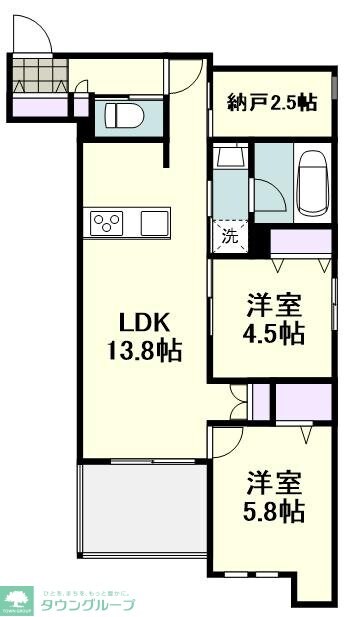 East sedonaの物件間取画像