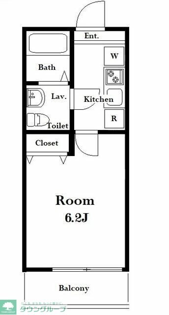 アザーレ・キュリオス柿生の物件間取画像