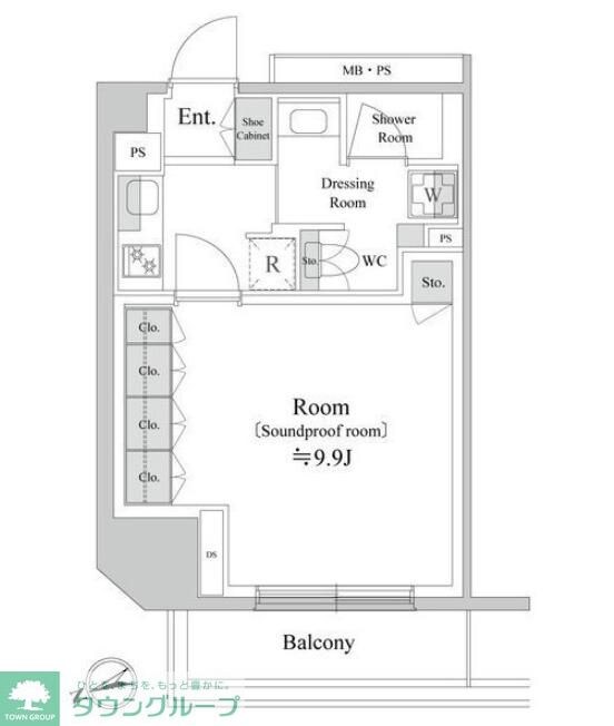 TRACK向ヶ丘遊園の物件間取画像