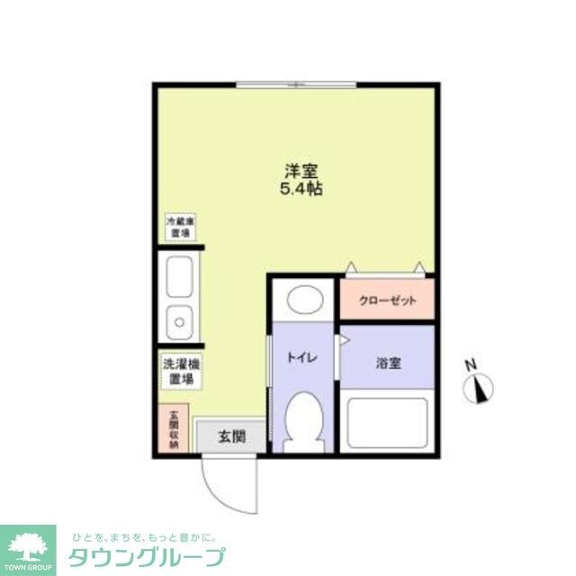 (仮称)ScrubLagoon栗谷3丁目新築アパートの物件間取画像