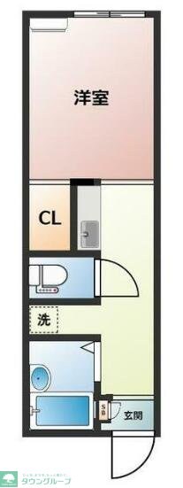 サクラハイム生田の物件間取画像