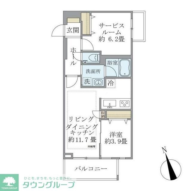 カールスルーエ吉祥寺の物件間取画像