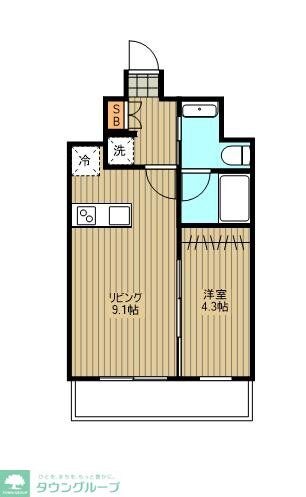 KINUTA HILLSの物件間取画像