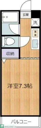 ハイツ空眠の物件間取画像