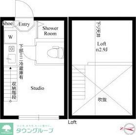 ハーモニーテラス上高井戸IIIの物件間取画像