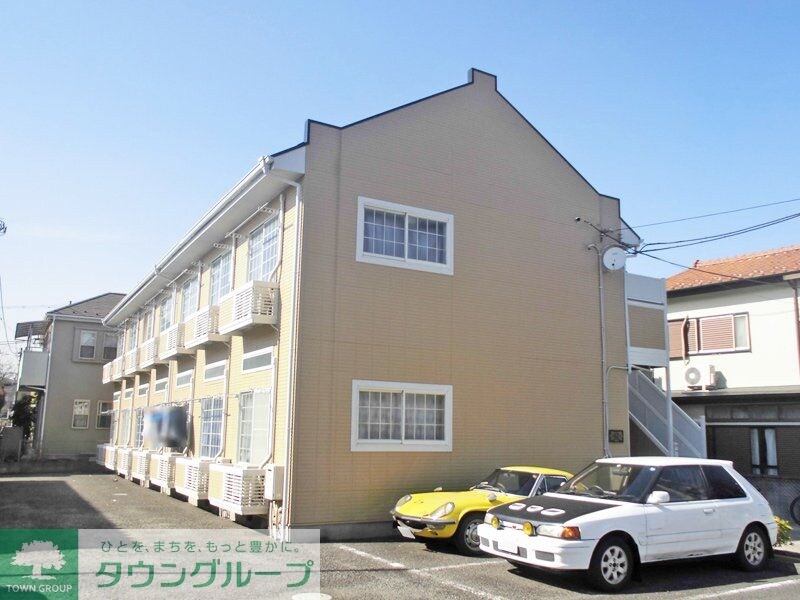 レオパレスリバーサイド染地の物件外観写真